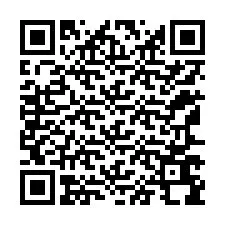 Codice QR per il numero di telefono +12167698350