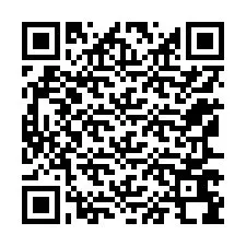 QR-kood telefoninumbri jaoks +12167698353