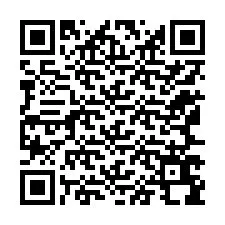 QR-kood telefoninumbri jaoks +12167698626