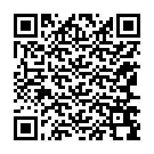 QR-koodi puhelinnumerolle +12167698632