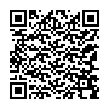 QR код за телефонен номер +12167698634