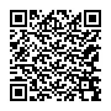 QR-code voor telefoonnummer +12167698635