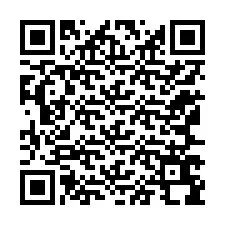 QR kód a telefonszámhoz +12167698636