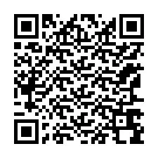 QR Code สำหรับหมายเลขโทรศัพท์ +12167698845