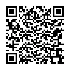 QR kód a telefonszámhoz +12167698847