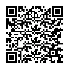 QR-koodi puhelinnumerolle +12167699196