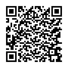 QR-код для номера телефона +12167699198