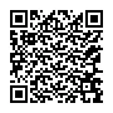 QR Code สำหรับหมายเลขโทรศัพท์ +12167699709