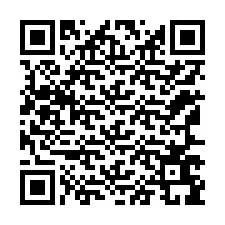 Código QR para número de telefone +12167699711