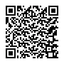 QR Code สำหรับหมายเลขโทรศัพท์ +12167760207