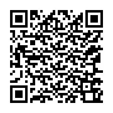 QR-koodi puhelinnumerolle +12167760208