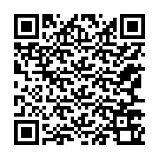 QR код за телефонен номер +12167760923