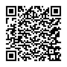 QR Code pour le numéro de téléphone +12167761463