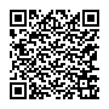 Kode QR untuk nomor Telepon +12167761592