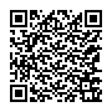 Código QR para número de teléfono +12167761594