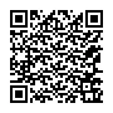 Código QR para número de teléfono +12167761713