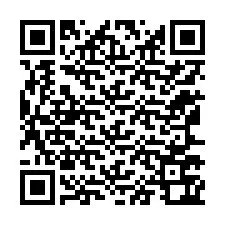 Código QR para número de telefone +12167762346