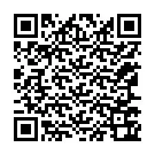 Código QR para número de telefone +12167762349