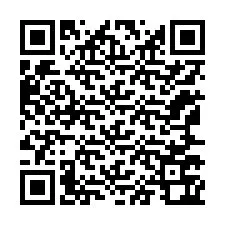 Código QR para número de telefone +12167762385