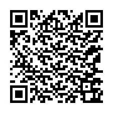 QR Code สำหรับหมายเลขโทรศัพท์ +12167762390