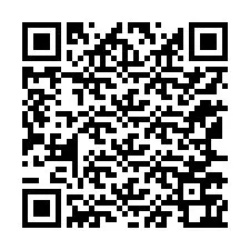 Código QR para número de teléfono +12167762392