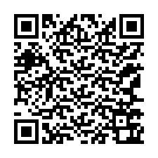 Código QR para número de teléfono +12167762630