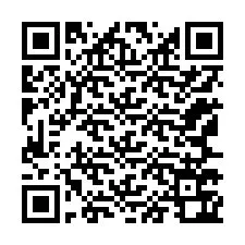 Código QR para número de telefone +12167762635