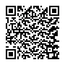 QR-code voor telefoonnummer +12167762638