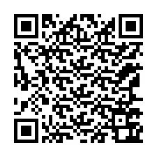 QR-koodi puhelinnumerolle +12167762641