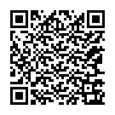 Código QR para número de telefone +12167763029