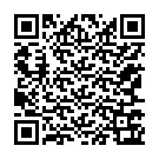 QR Code สำหรับหมายเลขโทรศัพท์ +12167763033