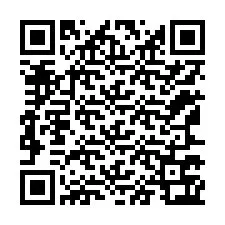 QR код за телефонен номер +12167763041