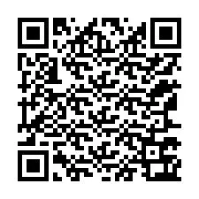 Codice QR per il numero di telefono +12167763044