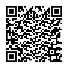 Código QR para número de telefone +12167763046