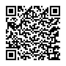 Codice QR per il numero di telefono +12167763058