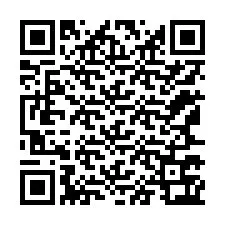 QR Code สำหรับหมายเลขโทรศัพท์ +12167763061