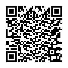 Código QR para número de teléfono +12167763067