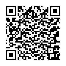 QR код за телефонен номер +12167763068