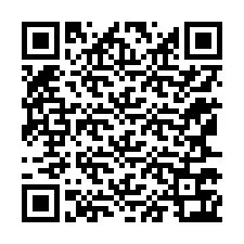 QR Code สำหรับหมายเลขโทรศัพท์ +12167763072