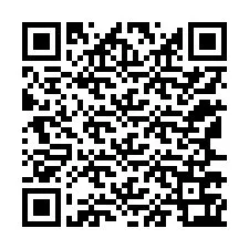 Código QR para número de teléfono +12167763264