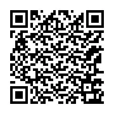 QR-koodi puhelinnumerolle +12167763555