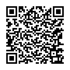 QR код за телефонен номер +12167763556