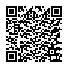 Código QR para número de teléfono +12167763568