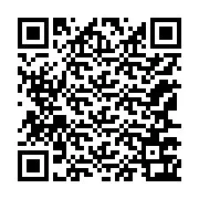 QR-koodi puhelinnumerolle +12167763575