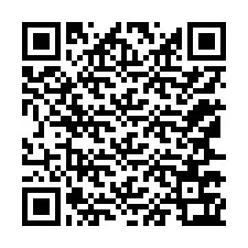 QR код за телефонен номер +12167763579