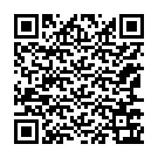 QR код за телефонен номер +12167763585