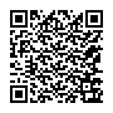 QR-код для номера телефона +12167763593