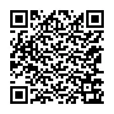 QR kód a telefonszámhoz +12167763596