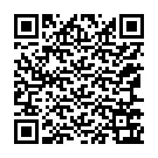 Codice QR per il numero di telefono +12167763608