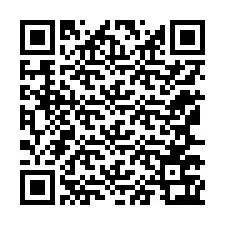 QR код за телефонен номер +12167763776